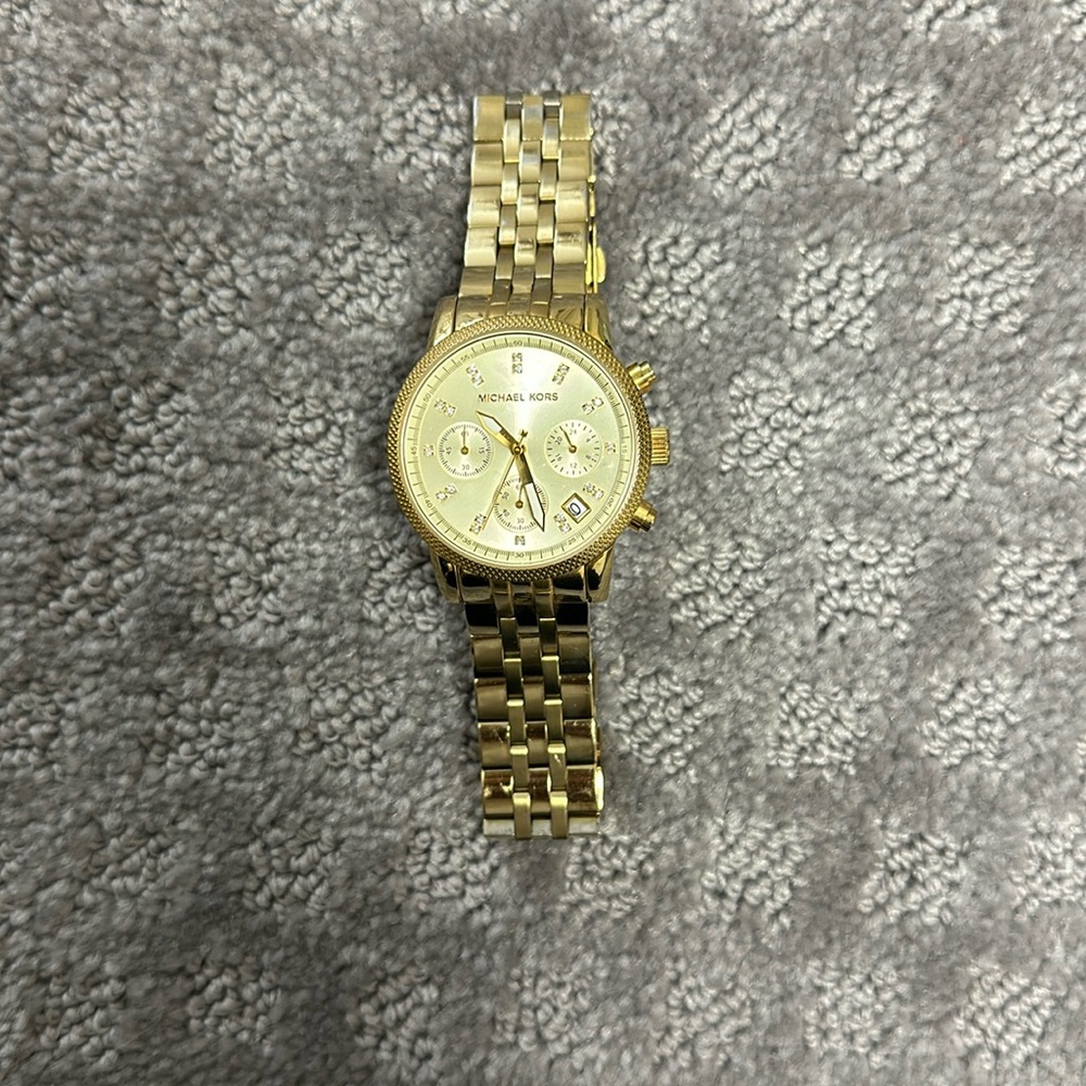 Micheal Kors gold watch